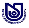 Netaji Shubhash Open University - NSOU